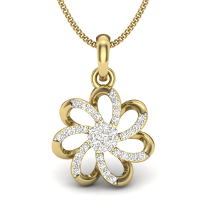 Tipsy Flower Pendant