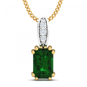 Meridian Emerald Pendant