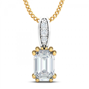 Meridian White Sapphire Pendant