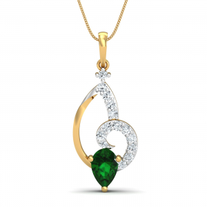 Imperial Emerald Pendant
