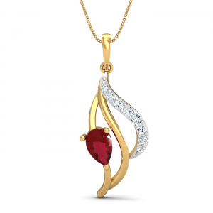 Chivalric Ruby Pendant
