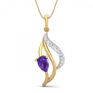 Chivalric Amethyst Pendant