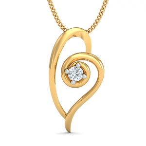 Solo Diamond Heart Pendant