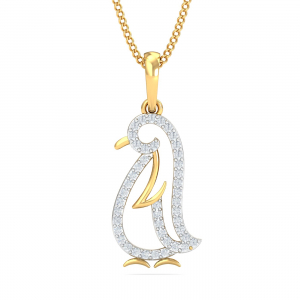 Penguin Diamond Pendant