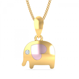 Baby Elephant Pendant