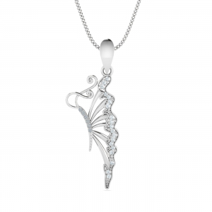 Bril Butterfly Sapphire Pendant