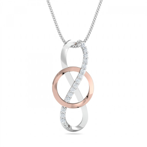 Renee Dual Toned Pendant