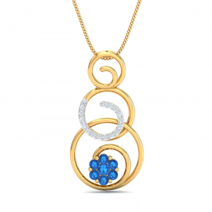 Topaz Looped Pendant