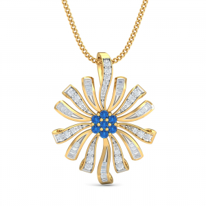 Lucy's Envy Sapphire Pendant