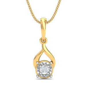 Ravishing Illusion Solitaire Pendant