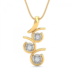Stylish Solitaire Pendant