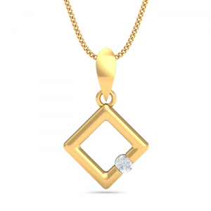 Elegant Rhombus Pendant