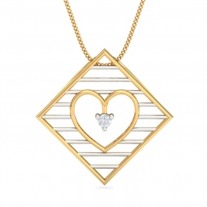 Heart in Frame Pendant