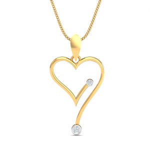Modern Era Heart Pendant