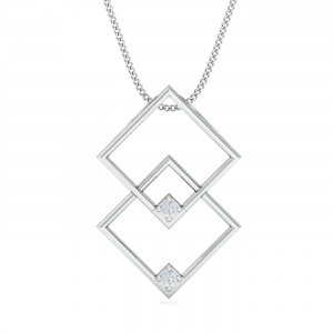 Sparky Square Pendant