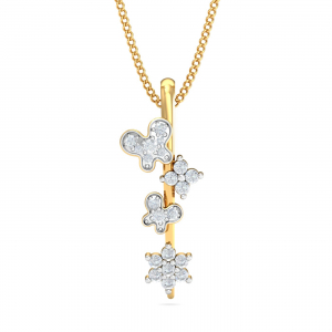 Feminine Fluttery Pendant