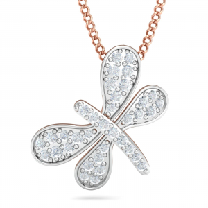 Dazzling Dragonfly Pendant