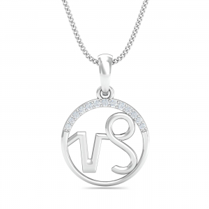Capricorn Zodiac Gold Pendant