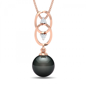 Fairy Black Pearl Pendant