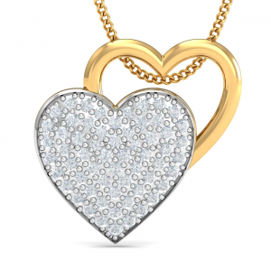 Double Heart Pendant