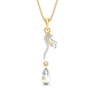 Elena Graceuful Drop Pendant