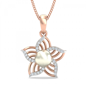 Dainty Floral Pendant