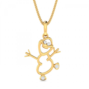 Snowman Pendant