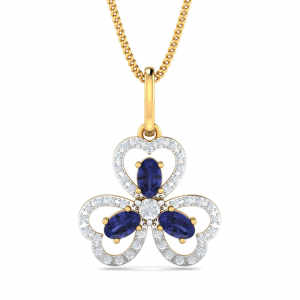 Heart Tanzanite Pendant