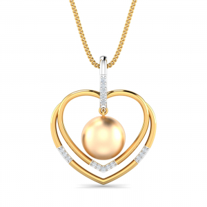 Pearl-o-Heart Pendant
