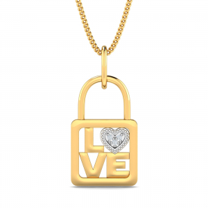 Love Locked Pendant