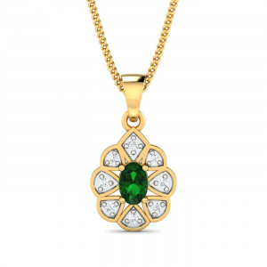 Branwen Emerald Pendant
