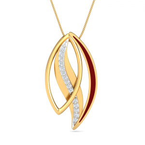 Danna Enamel Pendant