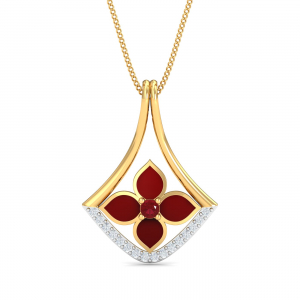 Ceetar Enamel Pendant