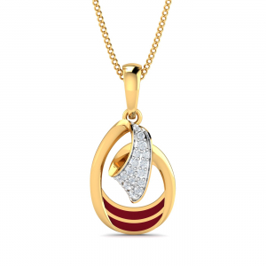 Fiesta Enamel Pendant