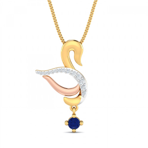 Swan Love Pendant