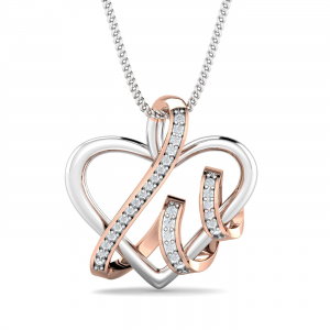 Swirling Heart Pendant