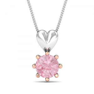 Rose Heart Pendant