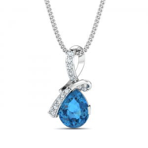 Greta Topaz Pendant