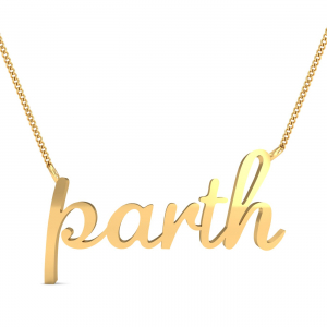 Parth Gola Name Pendant