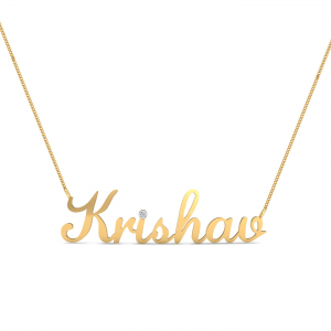 Krishav Name Pendant