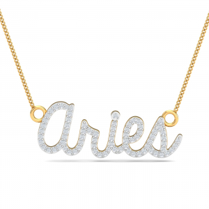 Aries Name Pendant
