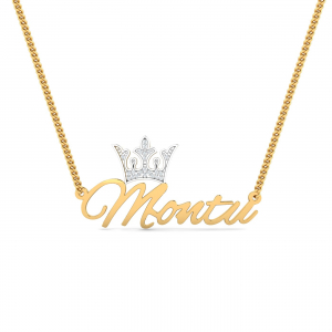Montu Crown Name Pendant