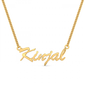 Kinjal Name Pendant