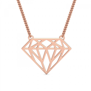 Diamond Outline Pendant