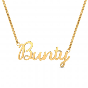 Bunty Name Pendant
