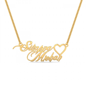 Couples' Names Pendant