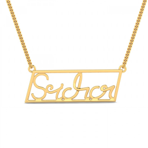 Sridhar Men's Name Pendant