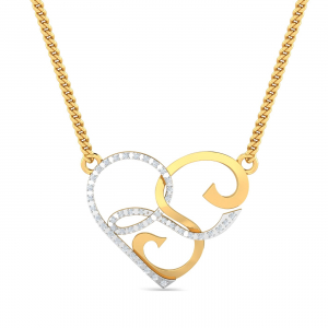 RS Heart Silhouette Pendant