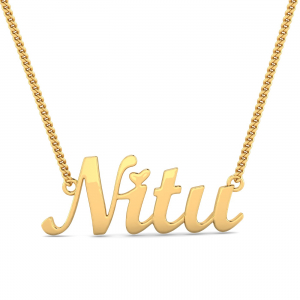Nitu Name Pendant