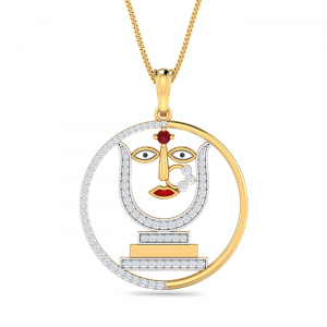 Rani Sati Dadi Ruby Pendant